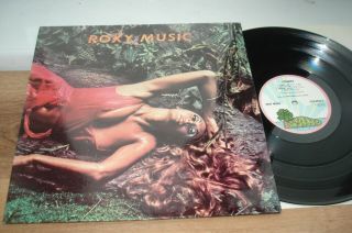 Roxy Music Stranded 1st Press Audio Ex/ex,  Laminated Pink Rim 1973 Uk Lp