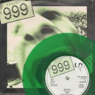 999 Nasty Nasty 7 " Vinyl Limited Edition Green Vinyl B/w No Pity (up36299) Pic