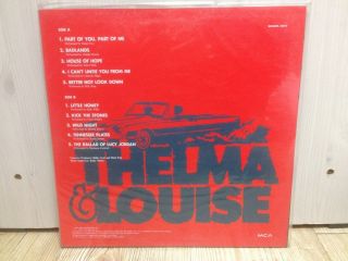 Thelma & Louise OST 1992 Korea LP Vinyl Soundtrack Ridley Scott Brad Pitt 2