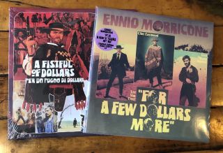 Fistful Of Dollars Soundtrack - For A Few Dollars More - Morricone - 10” Vinyl