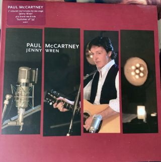 Paul Mccartney The Beatles Jenny Wren Rare 7 " Colored Red Vinyl Eu Limited