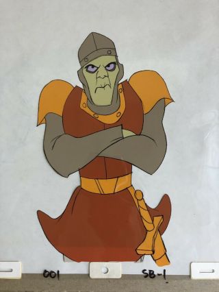 Dragon ' s Lair Animation Cel Dirk Daring Princess Daphne Don Bluth Space Ace 6