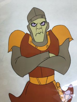 Dragon ' s Lair Animation Cel Dirk Daring Princess Daphne Don Bluth Space Ace 9