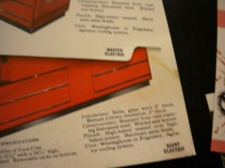 1939 COCA COLA Set of Business Builder Cards for Salesman Sample Cooler 5