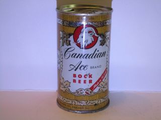Canadian Ace Bock Flat Top Beer Can (Vanity Lid Florida) 3