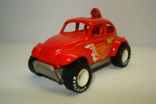 Hot Wheels Aurimat Real Riders Baja Bug 70s Mexico Import Rare Version Red