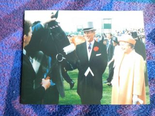 Queen Elizabeth II and Prince Philip rare 1992 Christmas card 3