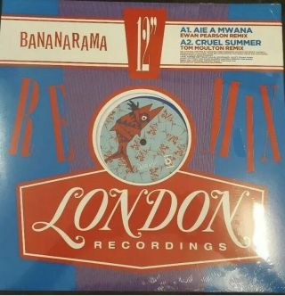 Bananarama Remixed Volume 1 Rsd 2019 Aie A Mwana / Cruel Summer Blue Vinyl /new