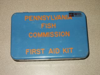 Small Pennsylvania Fish Commission Mountable First Aid Kit Complete