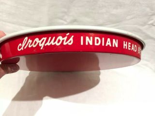 Vintage Iroquois Beverage Corp Indian Head Beer & Ale 12” Tray 6