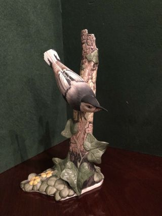 Boehm Nuthatch Porcelain Bird Figurine Sculpture Mold 469 Exquisite