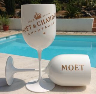 Moet Chandon Ice Imperial Champagne Glasses X 4 Design 2017