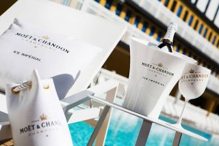 MOET CHANDON ICE IMPERIAL CHAMPAGNE GLASSES X 4 DESIGN 2017 8
