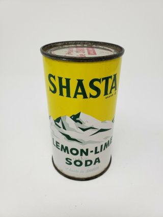 Shasta Lemon - Lime Soda Flat Top Beer/soda Can Vanity Lid Ca