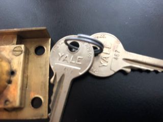 YALE SLOT MACHINE LOCK NOS FOR MILLS,  JENNINGS CAILLE AND OTHERS PRE 1930 2