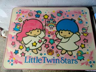 Vintage 1991 Sanrio Little Twin Stars Pink Table 24 " X 17 "