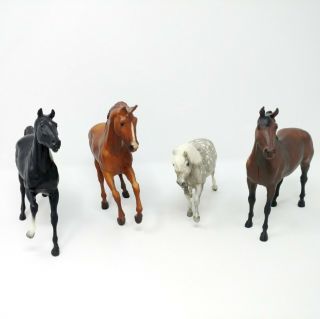 Black Beauty,  His Family & Friends,  Breyer Animal Creations 3040,  4 Horses Box