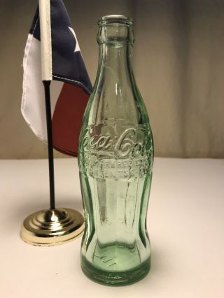 PAT ' D DEC.  25,  1923 Coca - Cola Hobbleskirt Coke Bottle - SEGUIN,  TEX Texas 3