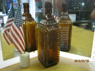 Wow What A Color Yellow Amber Color St.  Drakes 4 Log Plantation Cabin Bitters