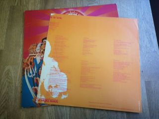 Jimi Hendrix Lp Axis Bold As Love Uk Track Mono 1st Press & Insert