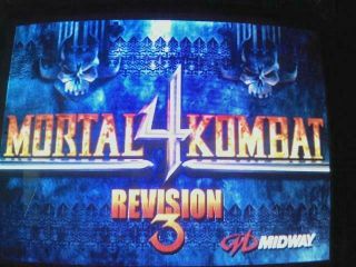 Mortal Kombat 4 Rev 3 Arcade Game Pcb