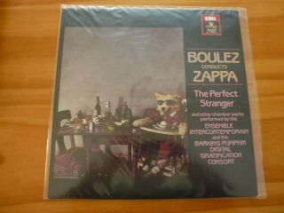 Frank Zappa - Boulez Conducts Zappa - The Perfect Stranger Nm Us Press Lp