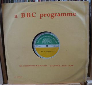 Bbc 73 Transcription Disc Lp The Who Small Faces John Mayall Top Of The Pops