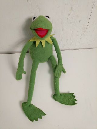 Muppets Vintage Eden Kermit The Frog Wind Up Toy (music And Head Movement)