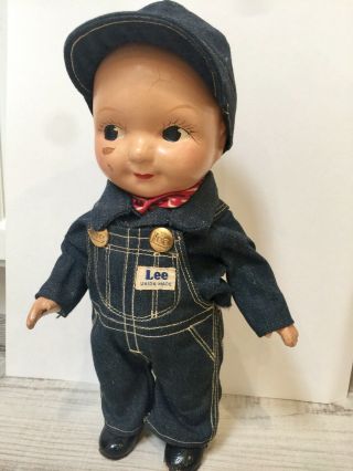 1920’s Buddy Lee Composition Doll 13 Inches