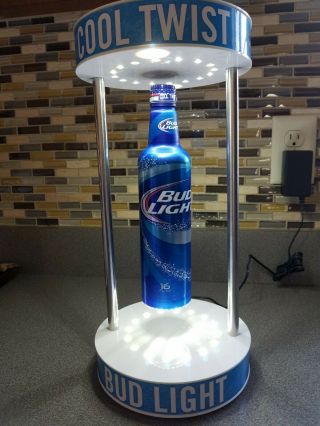 Bud Light Floating Bottle Display Stand.