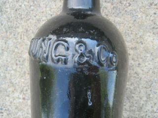 Dubuque,  Iowa Hornung & Co.  Glass Bottle 5