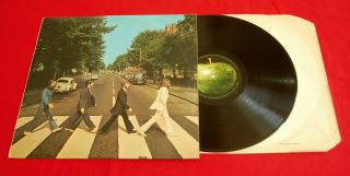 The Beatles - Abbey Road - 1969 Uk 1st Pressing - No " Her Majasty " - Ex