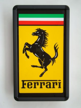 Ferrari Lighted Sign