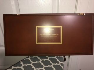 THE BUDWEISER CLYDESDALES BRADFORD EXCHANGE LIGHTED BAR SIGN 2010 LIMITED 4