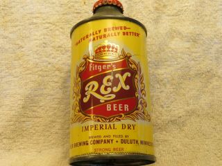 Fitgers Rex Beer Cone Top - Strong Variation