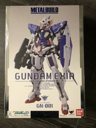 Bandai Metal Build Gundam Exia Repair Mib In Usa