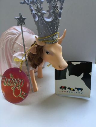 Cow Parade Wizard Of Oz Glinda The Good Witch 7723 With Tags