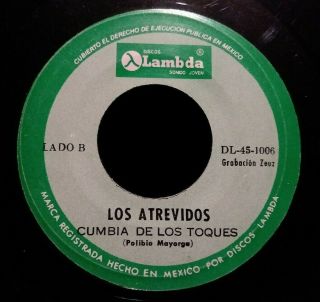Los Atrevidos - Cumbia De Los Toques Hear Mexican Cumbia Organ Sonidera Afro 7