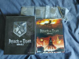 Attack On Titan Season 1 Limited Edition Set With Pins