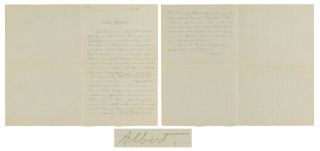 Hand Signed Autograph Als Letter By Albert Einstein,