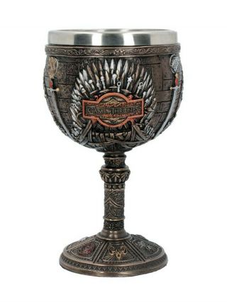 Game Of Thrones Goblet Iron Throne Chalice Brown