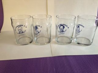 Heroes Of The Torah 4pc Retired Design Judaism Collectible Glass Fishs Eddy