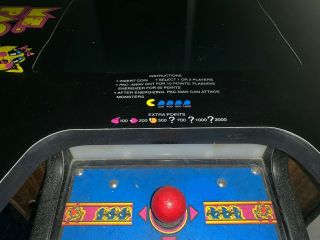 Bally Midway Ms.  Pac Man Cocktail Table Arcade Game 7