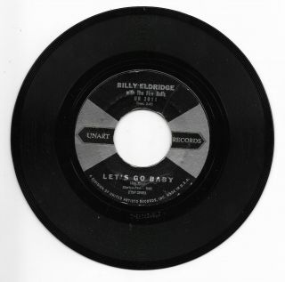 Billy Eldridge - Unart 2011 Rare Rockabilly 45 Rpm Let 