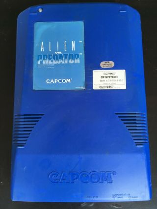 Capcom Cps2 Alien Vs.  Predator (usa) B Board,  Replaced Battery
