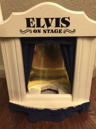 Elvis Presley - Rare On Stage Mini Decanter - BlueCurtains Stage - 1105 Of 2500 4