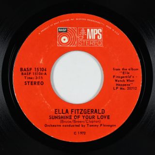 Funk Jazz Mod 45 - Ella Fitzgerald - Sunshine Of Your Love - Mps - Vg,  Mp3