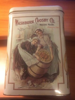 Washburn Crosby Co.  Gold Medal Flour Tin