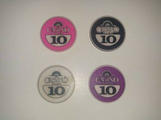 Casino Bled - Slovenia,  10 Schillings Chips Jetons From 90 