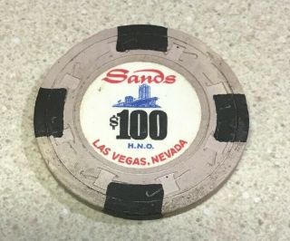 Sands Las Vegas $100 Hno Casino Chip